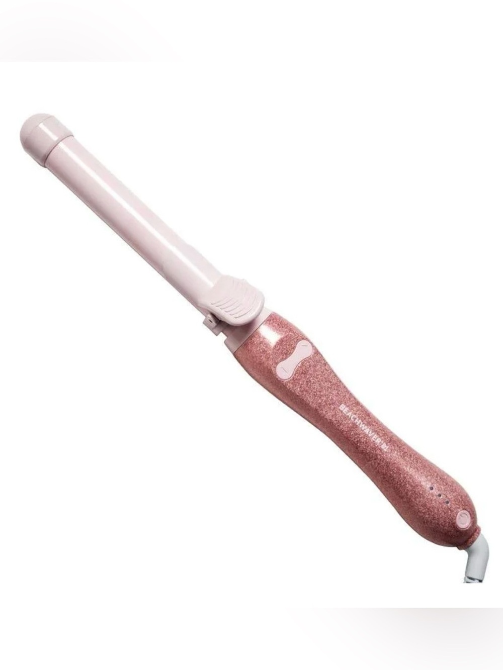 NEW Beachwaver B1 Glitter Pink Rotating Curling Iron 1 inch Barrel